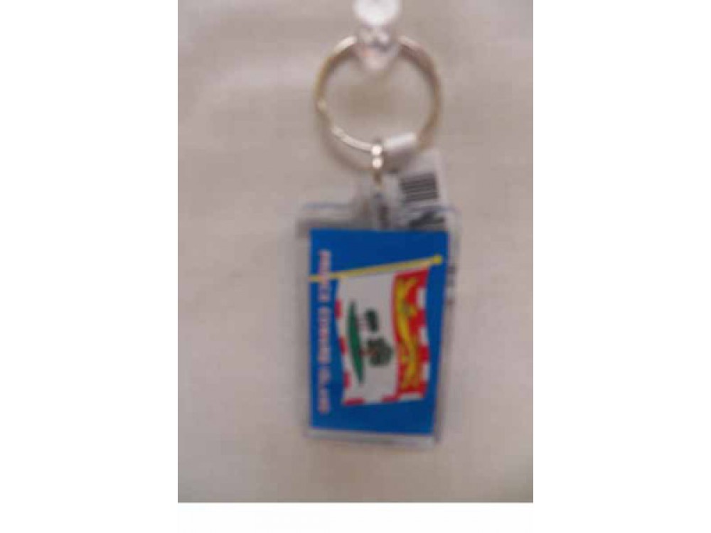 PEI Flag Keychain