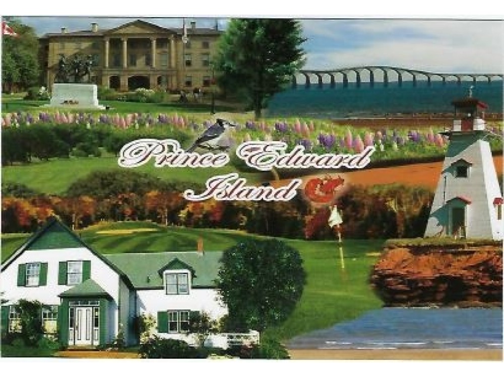 P.E.I. Collage Postcard