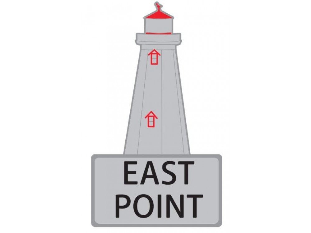 East Point Lapel Pin