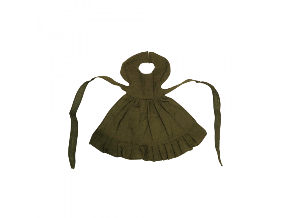 Olive Green Apron-Doll