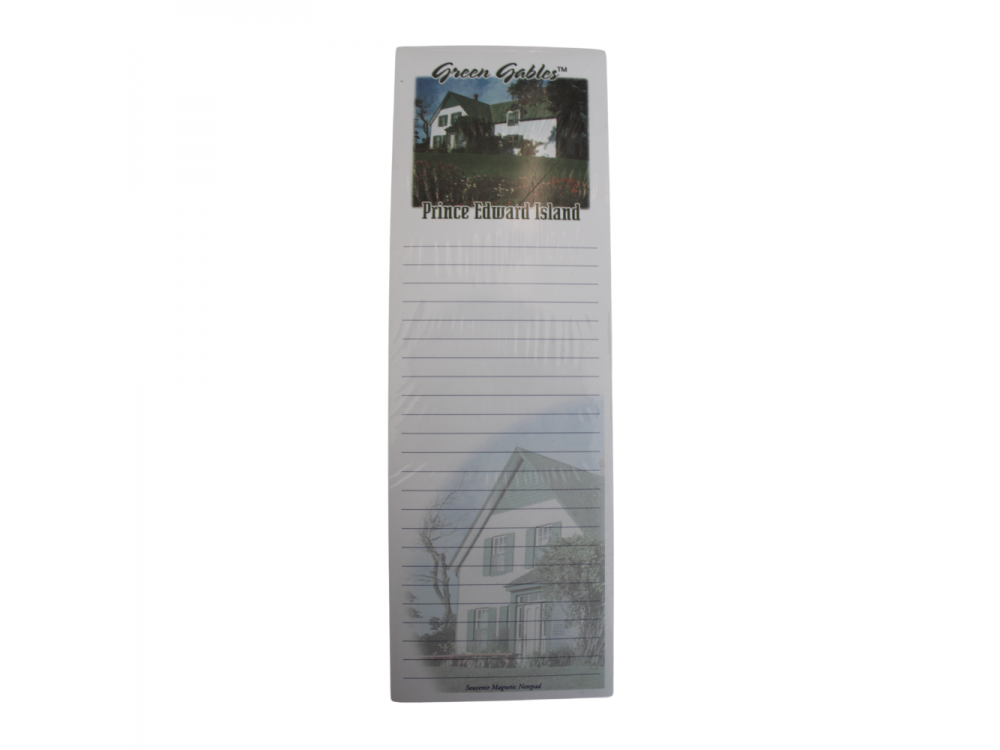 Green Gables Magnetic Notepad