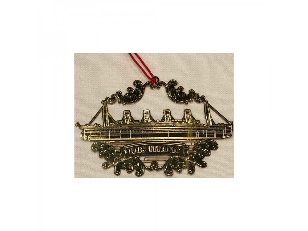 Titanic Brass Ornament