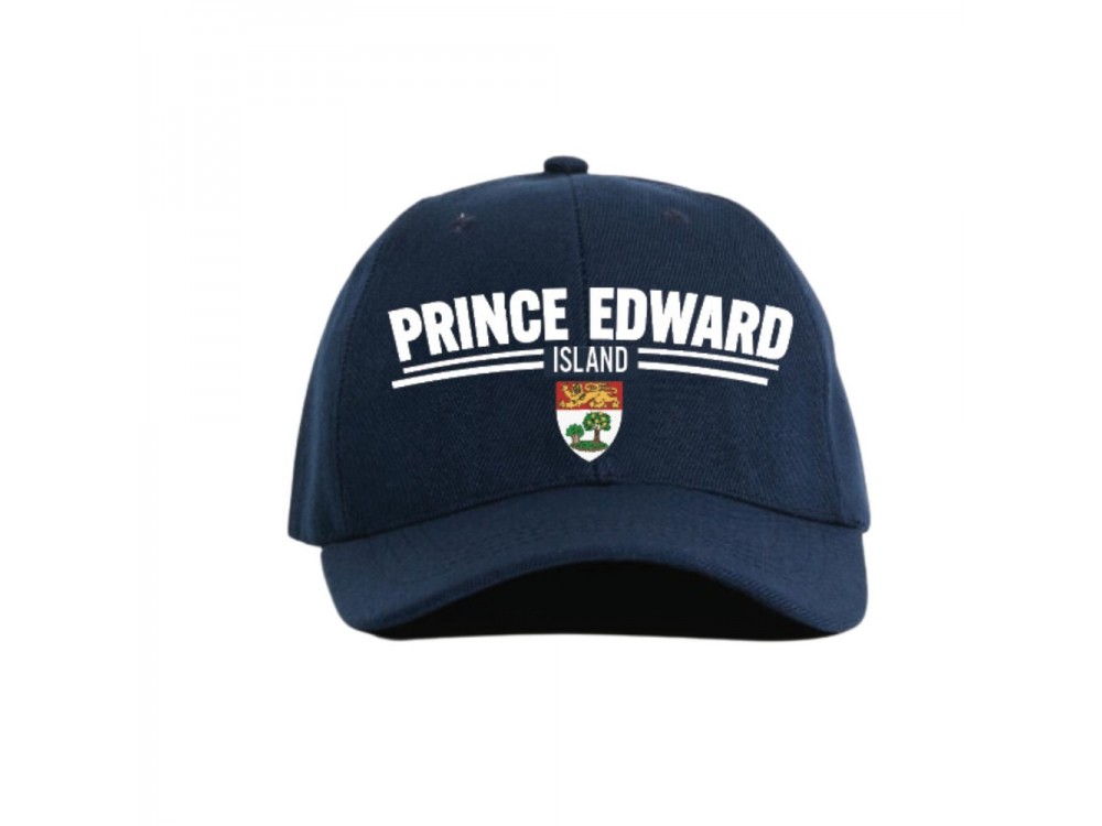 Navy PEI Crest Ball Hat