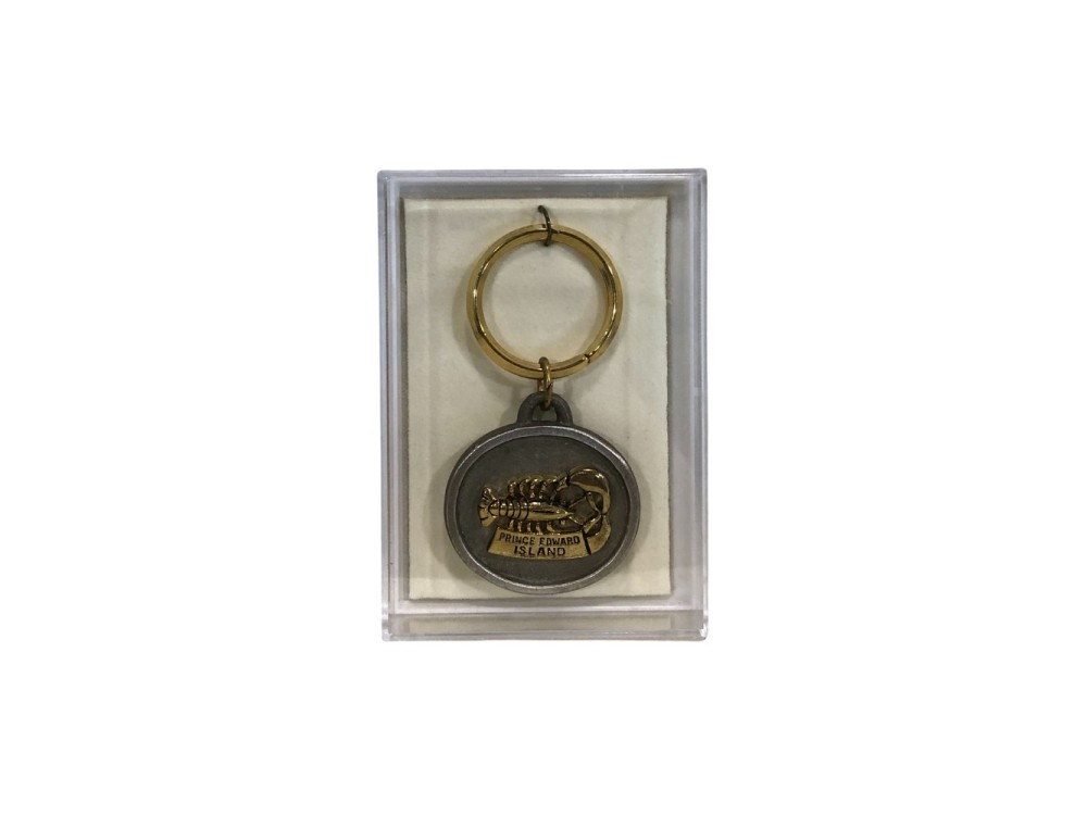 PEI Gold-Lbstr Keychain