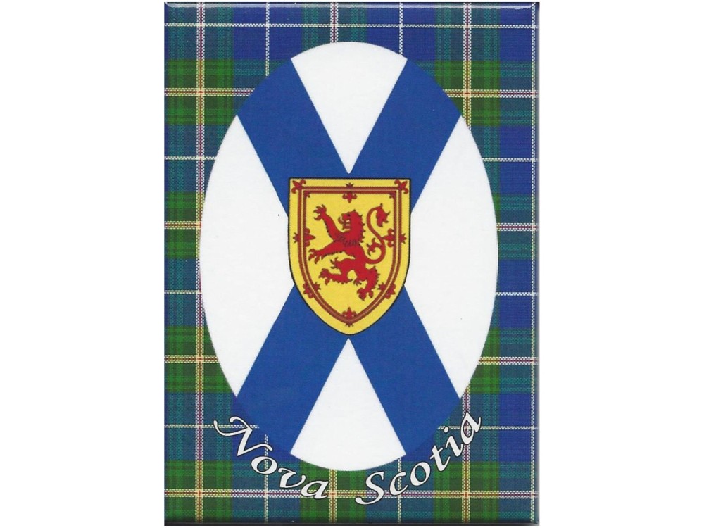 NS Tartan + Flag Magnet