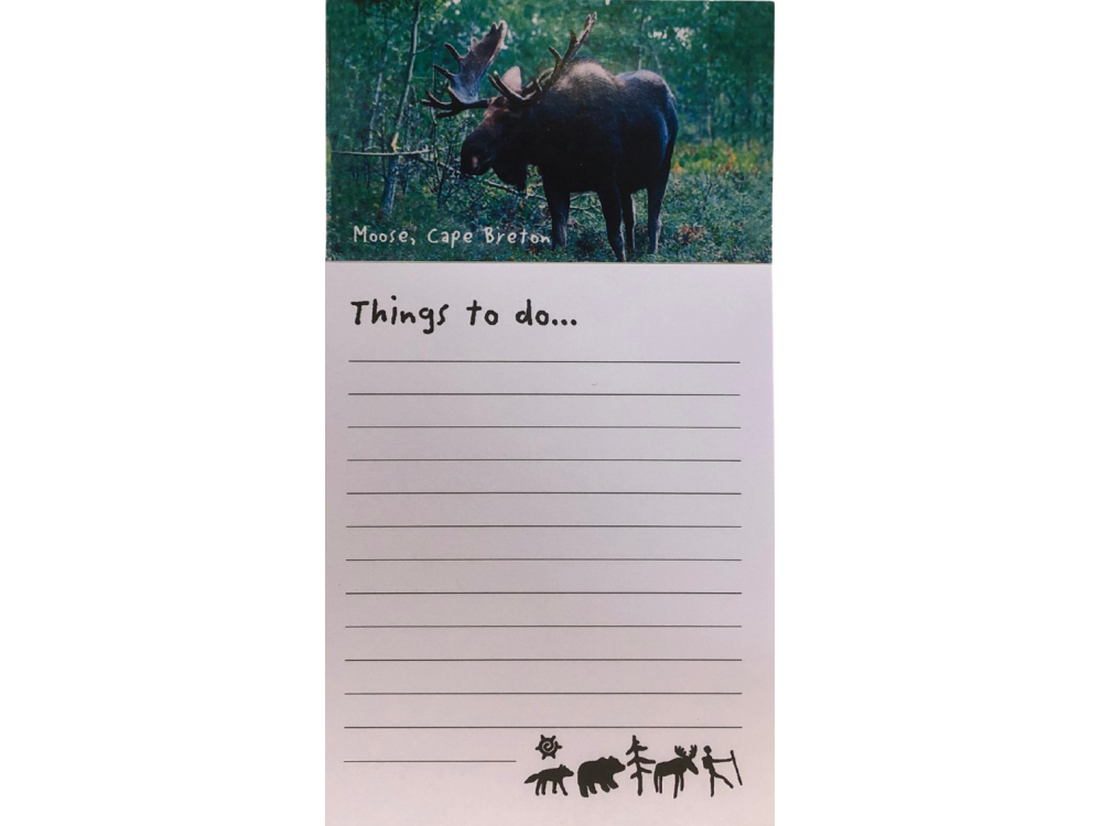 Magnetic Memo Pad - Moose, CB