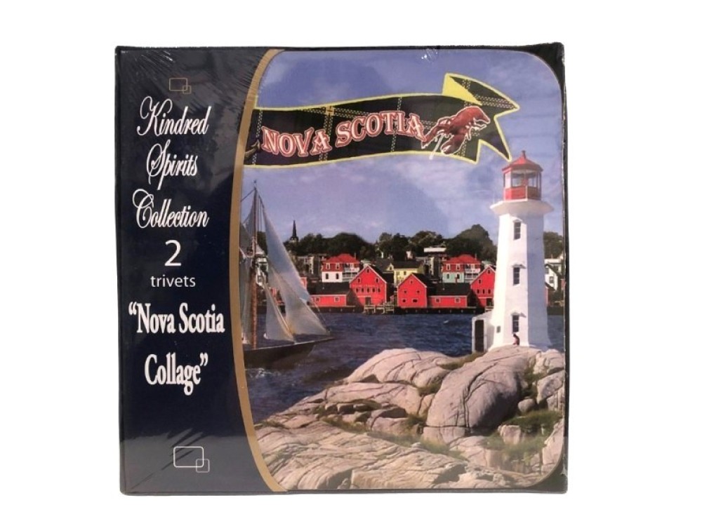 Nova Scotia Collage Trivets