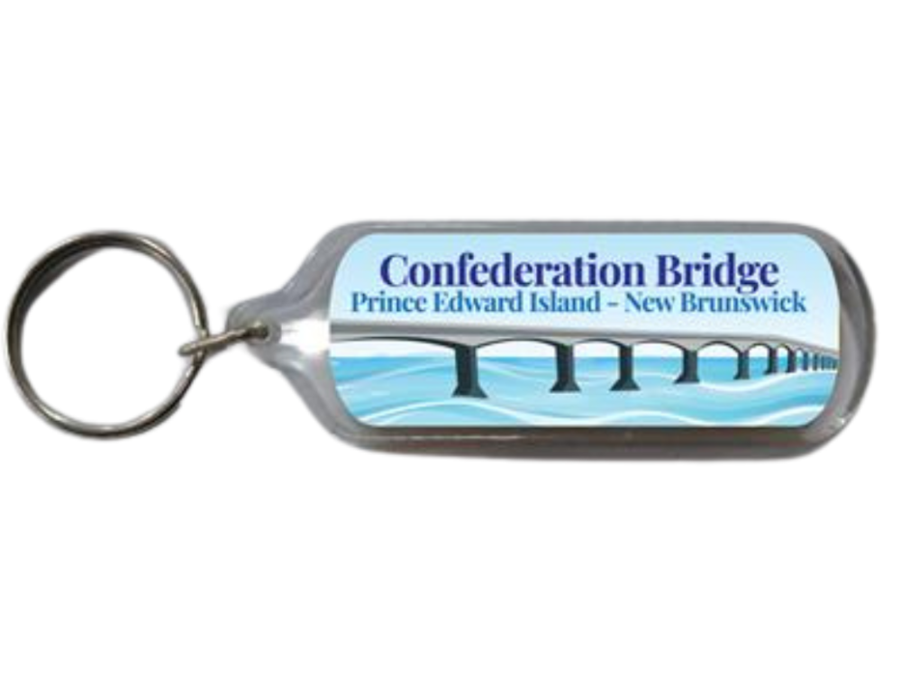 Confederation Bridge Acrylic Keychain