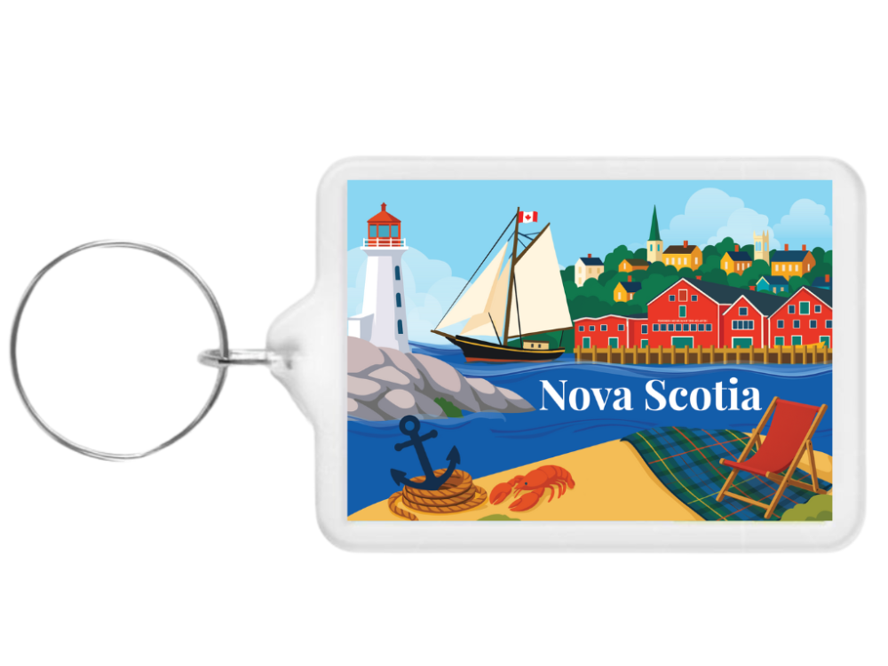 NS Scene Acrylic Keychain