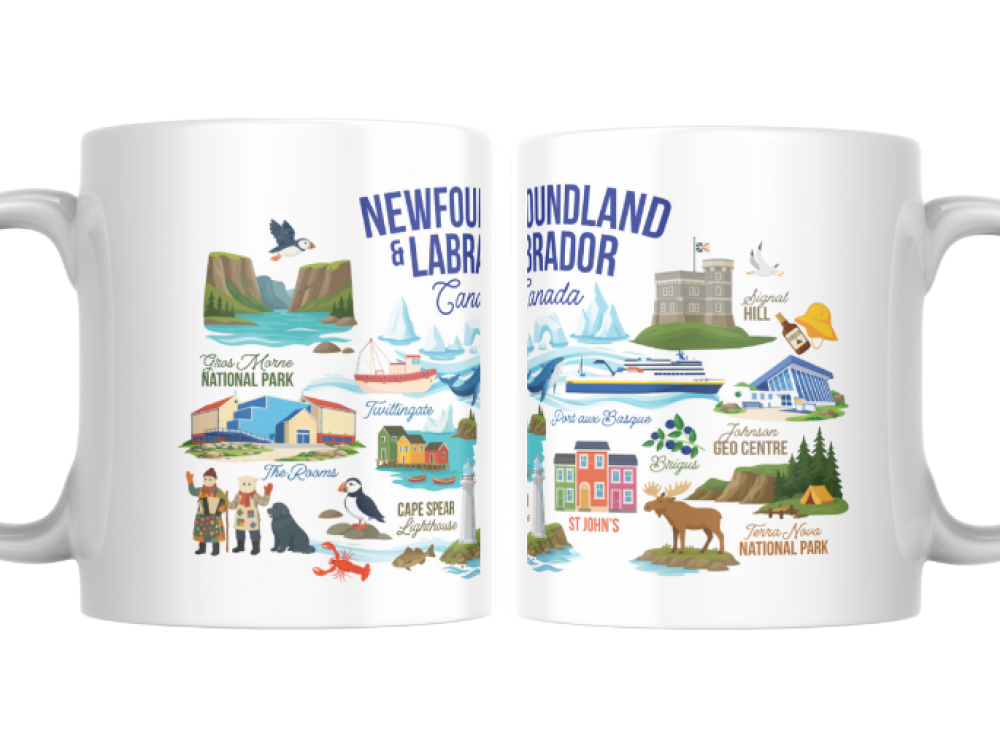 Newfoundland Collage 15oz Mug