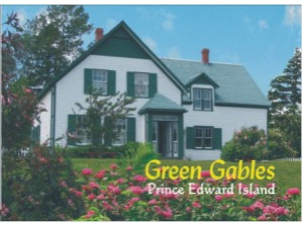 Green Gables House Magnet - 2.5 x 3.5