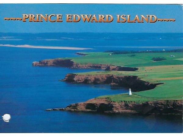 Cape Tryon PEI post card