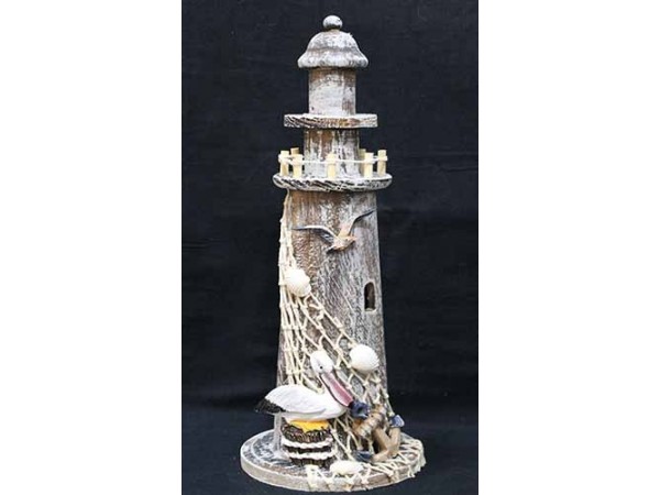 14 inch Brown Lighthouse