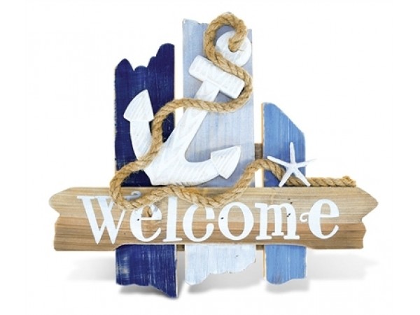 Welcome Anchor Sign