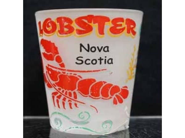 N.S. Frosted Lobster Shotglass