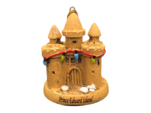 PEI Sand Castle Ornament