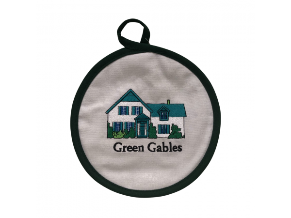 Green Gables - Potholder Emb.