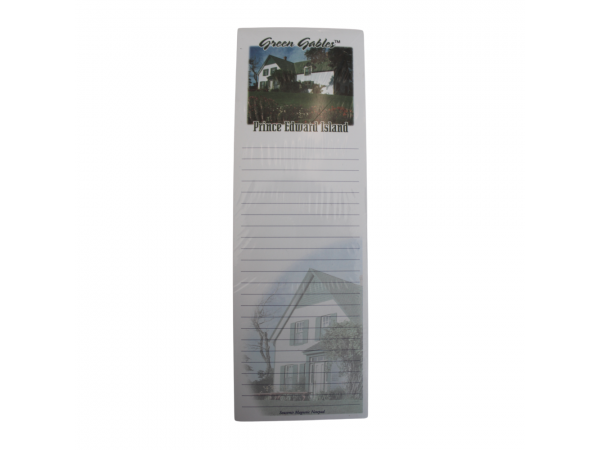 Green Gables Magnetic Notepad