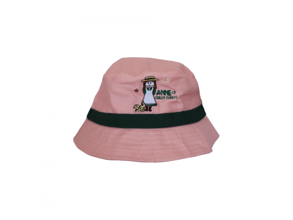 Lil' Anne - Bucket Hat - Pink Embroid.