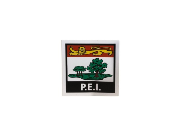 PEI Small Flag Sticker