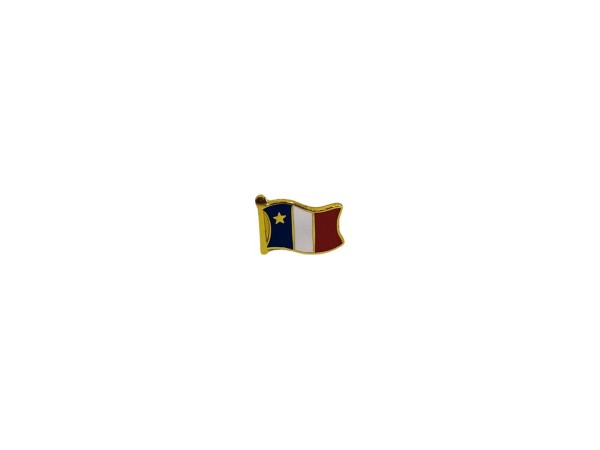 Lapel Pin Acadian Flag