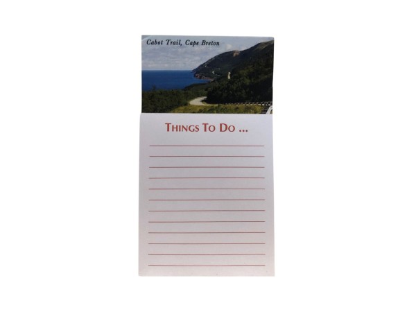 Magnetic Memo Pad Cabot Trail