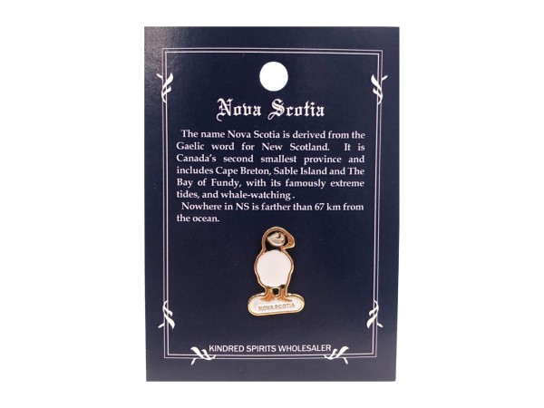 Lapel Pin - N.S. Puffin