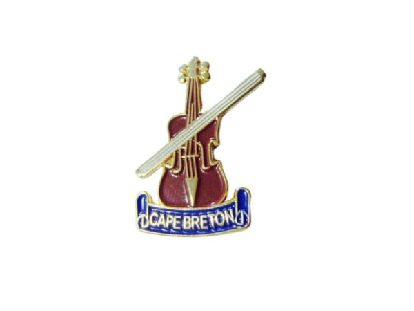 Cape Breton Fiddle Lapel Pin