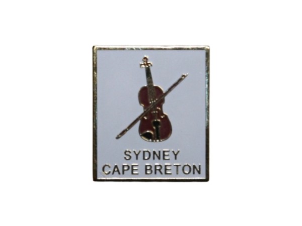 Sydney Fiddle Lapel Pin