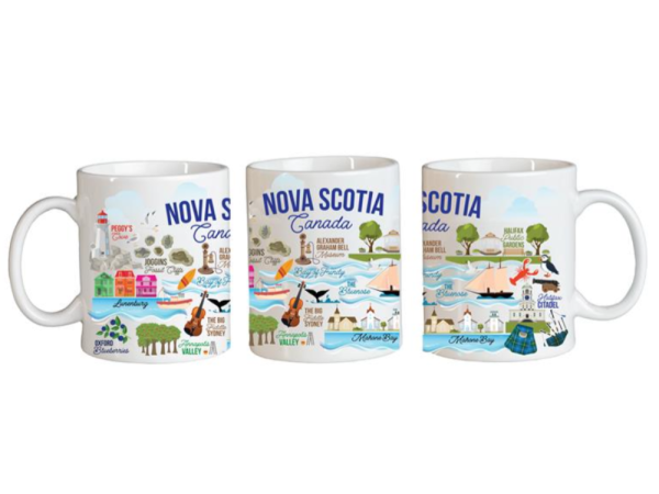 Nova Scotia Collage 15oz Mug