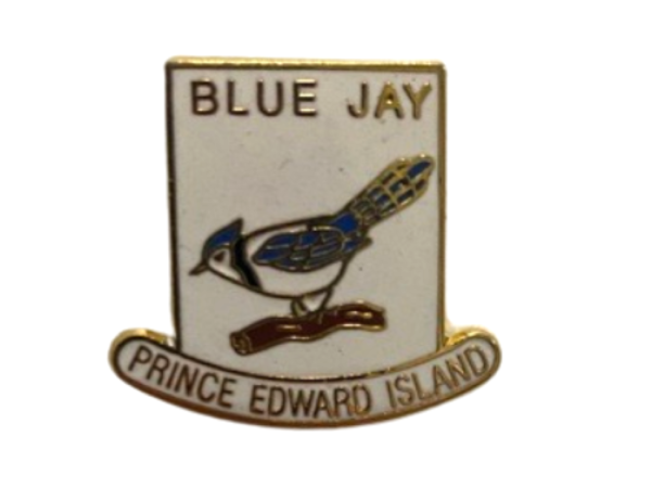 PEI Bluejay Pin
