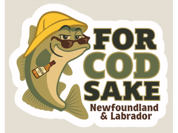 For Cod Sake NFLD Sticker