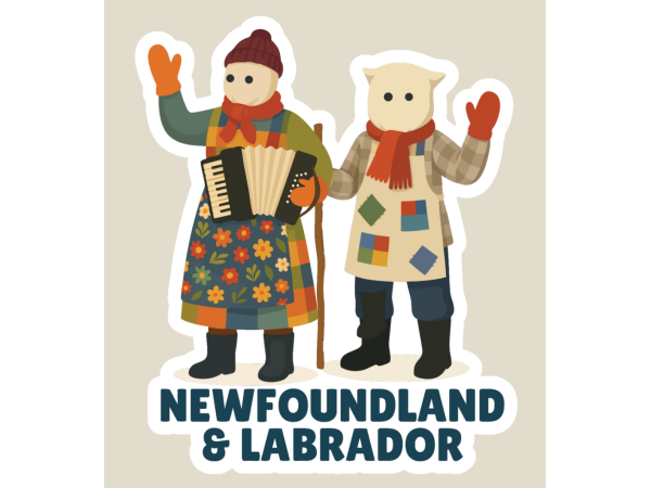 Mummers NFLD Sticker