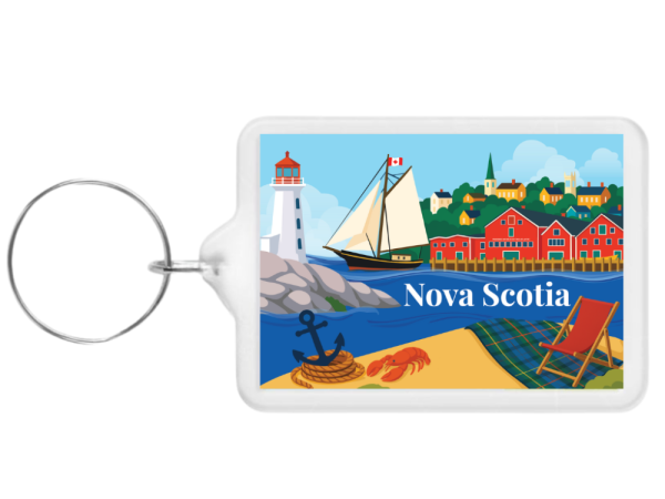 NS Scene Acrylic Keychain