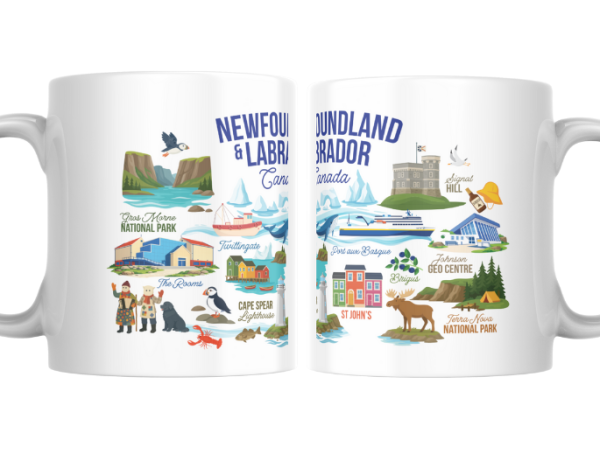 Newfoundland Collage 15oz Mug